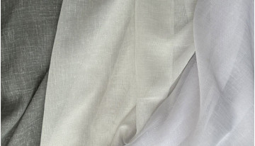 Новые тюлевые ткани Light Linen для римских штор