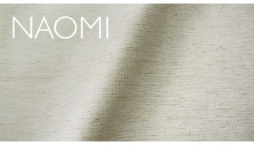 Naomi Cream – новая ткань для римских штор Classic. 