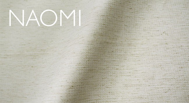Naomi Cream – новая ткань для римских штор Classic. 