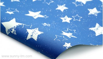 Нова тканина для дитячих кімнат - Stars BO Dark Blue