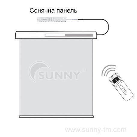 Електропривод для штор Sunny E35L-10/15
