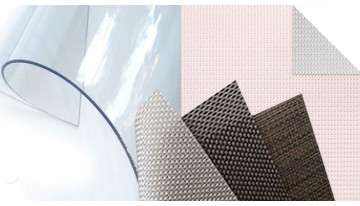 Comparative characteristics of materials for outdoor sun protection systems.
