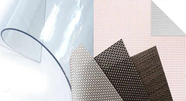 Comparative characteristics of materials for outdoor sun protection systems.
