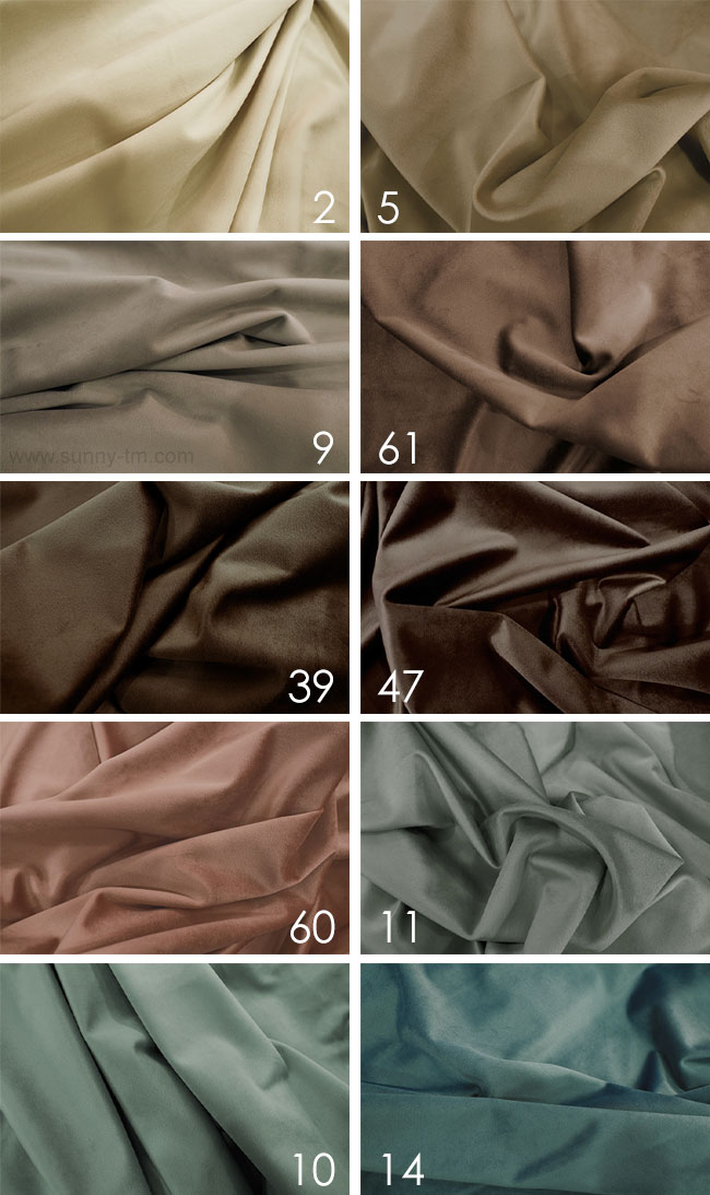Velur – новая коллекция тканей для римских штор Elegance
