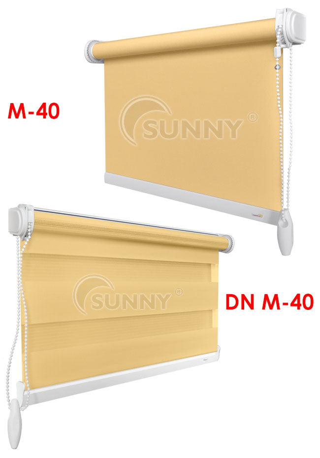 Системи M-40 і DN M-40 в білому кольорі