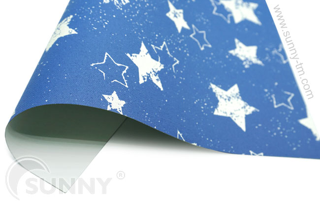 Нова тканина для дитячих кімнат - Stars BO Dark Blue