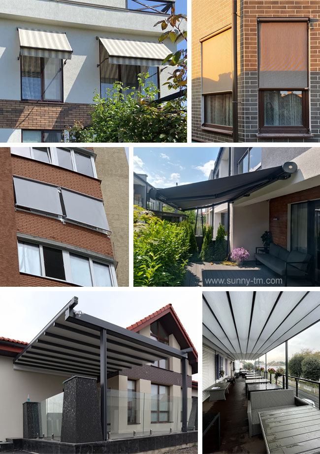 Seasonal discounts on exterior sun protection systems