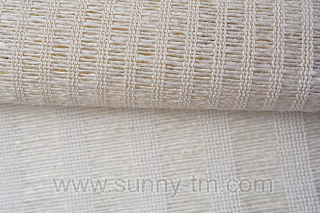 Roman curtains with natural fabrics!