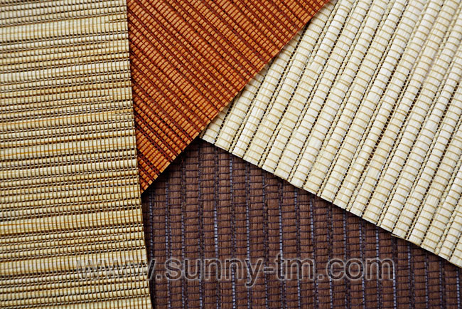 Roman curtains with natural fabrics!